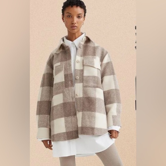 H&M Oversized Shacket - Picture 1 of 6